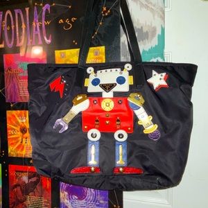 Nylon Prada Robot Tote🤖🖤